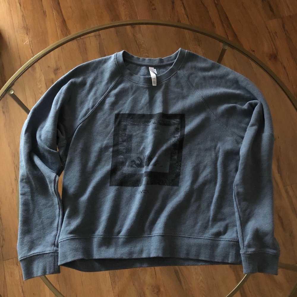 Blue sweatshirt